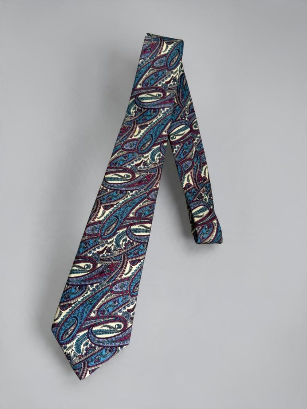 RALPH LAUREN Chaps Vintage Patterned Tie Mens